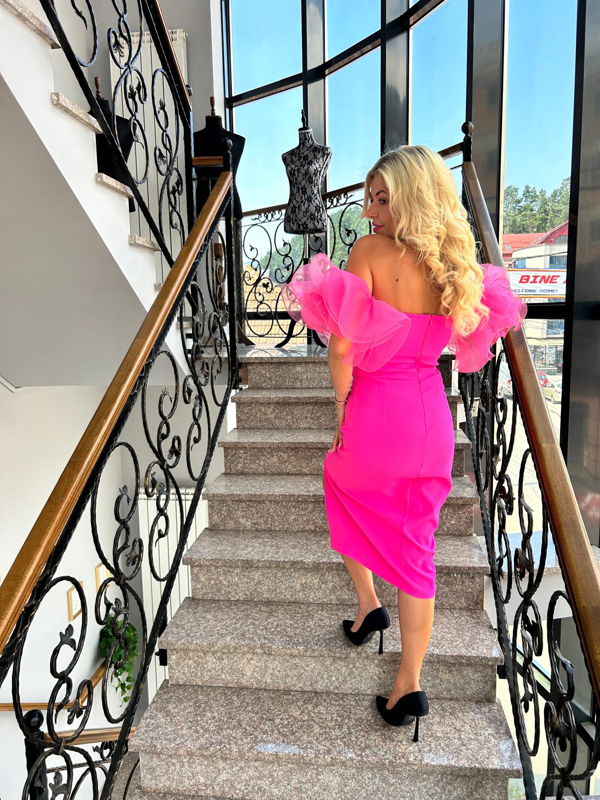 Rochie "candy pink"