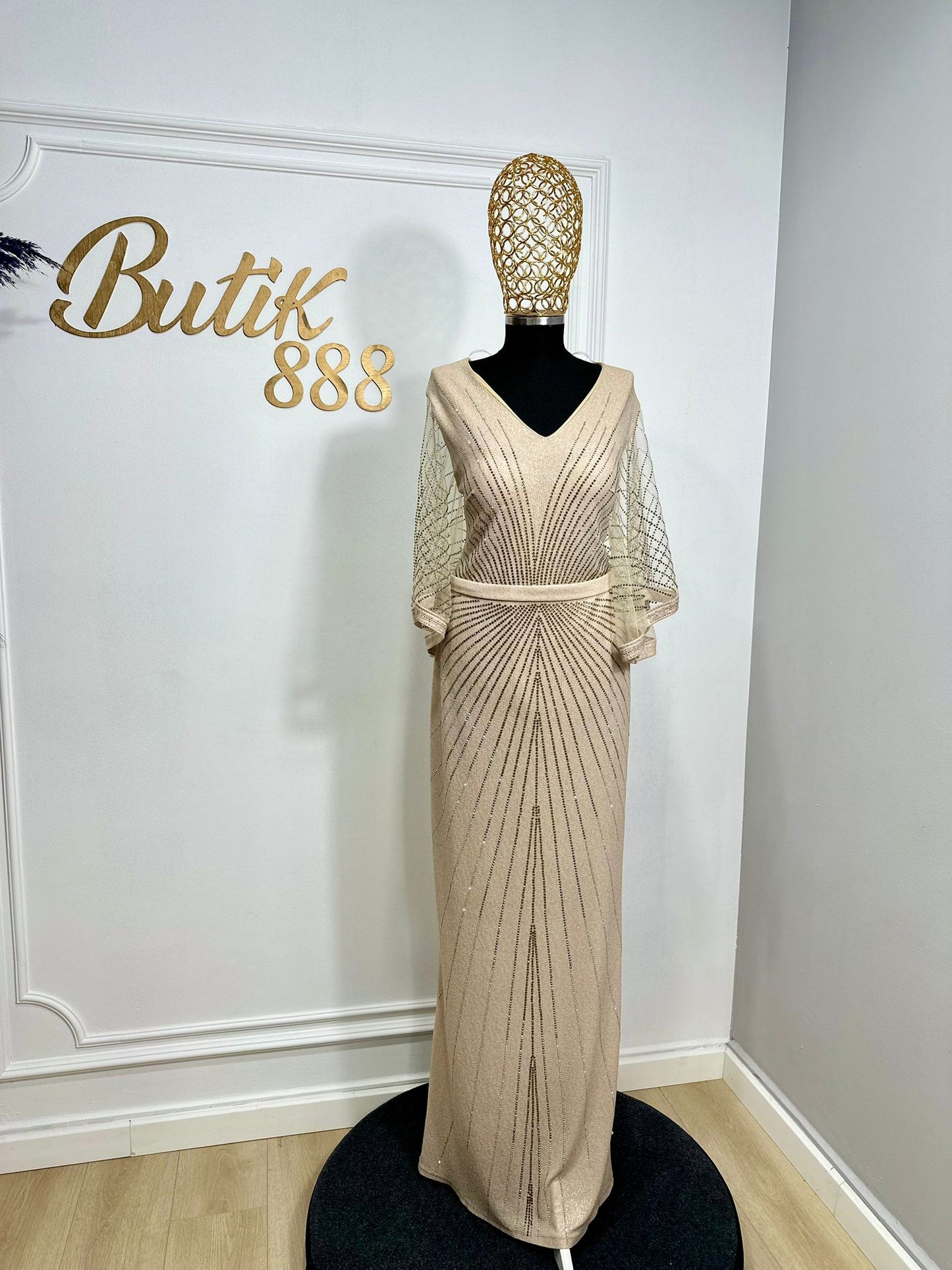 Rochie "Golden whisper"
