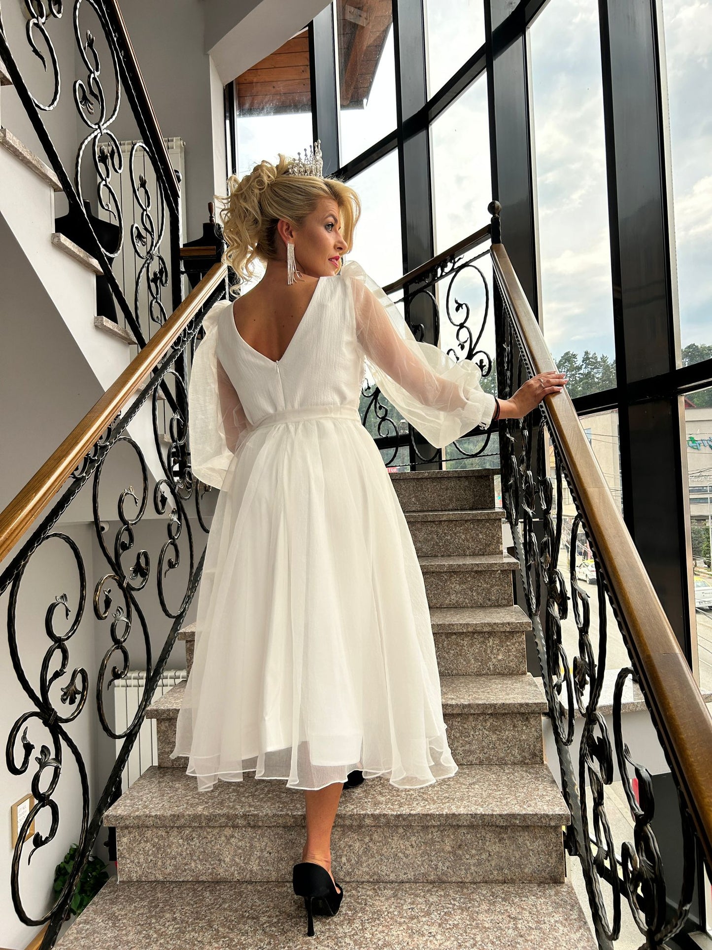 Rochie "Snow pearl"