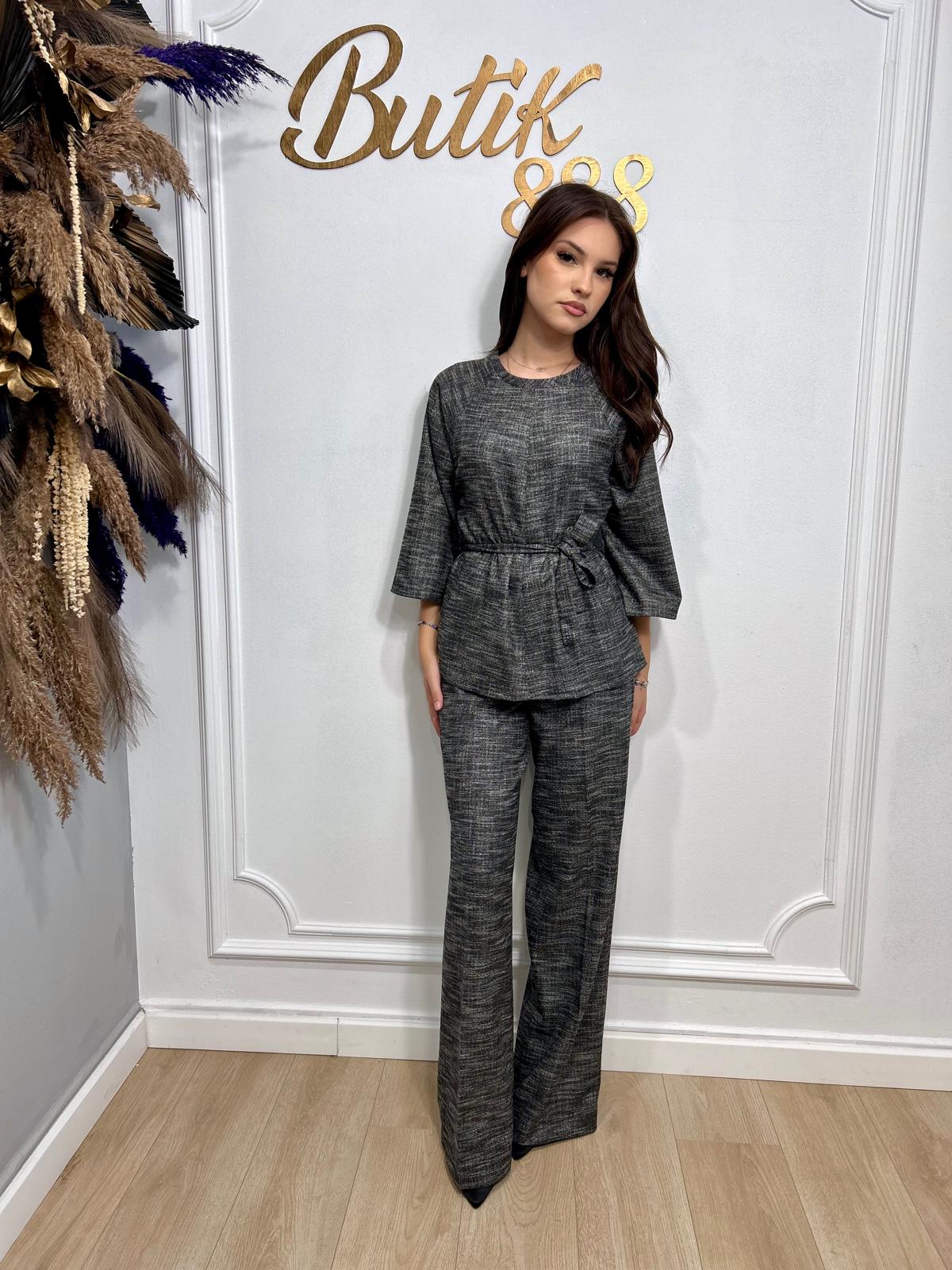 Pantalon gri elegant