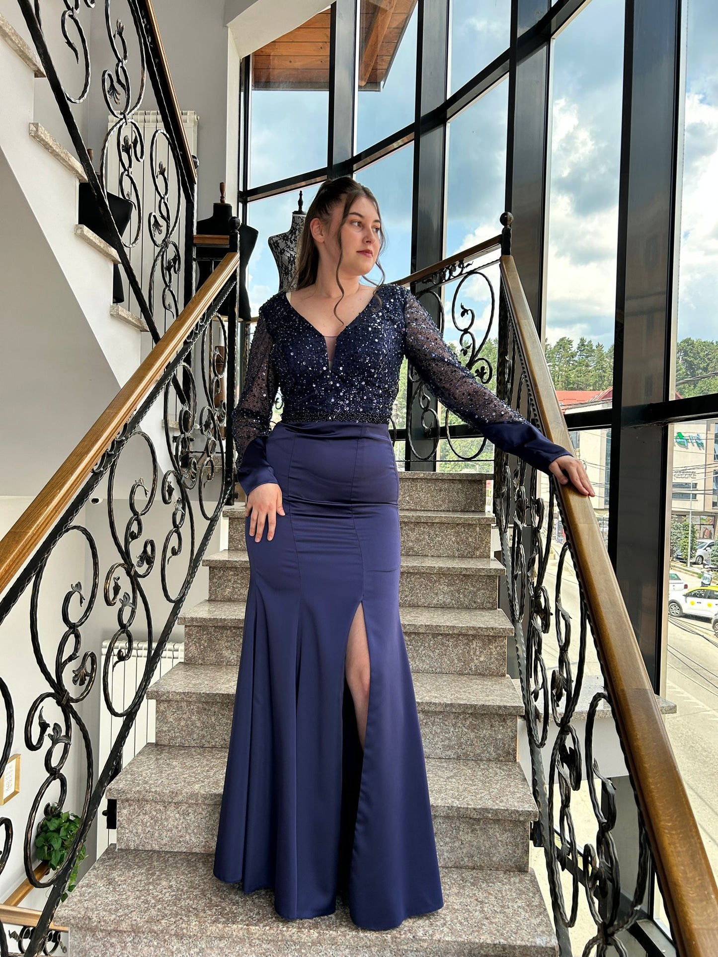 Rochie indigo