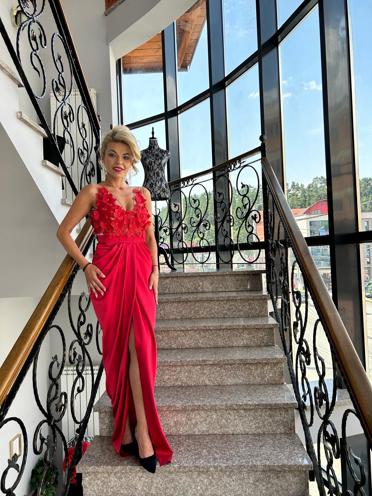 Rochie "Royal Red Temptation "