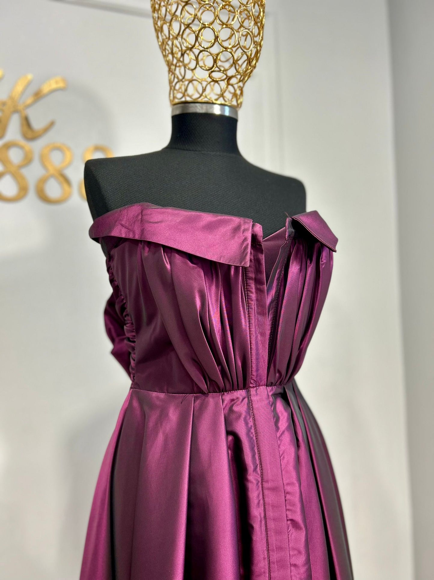 Rochie " Plum Elegance "