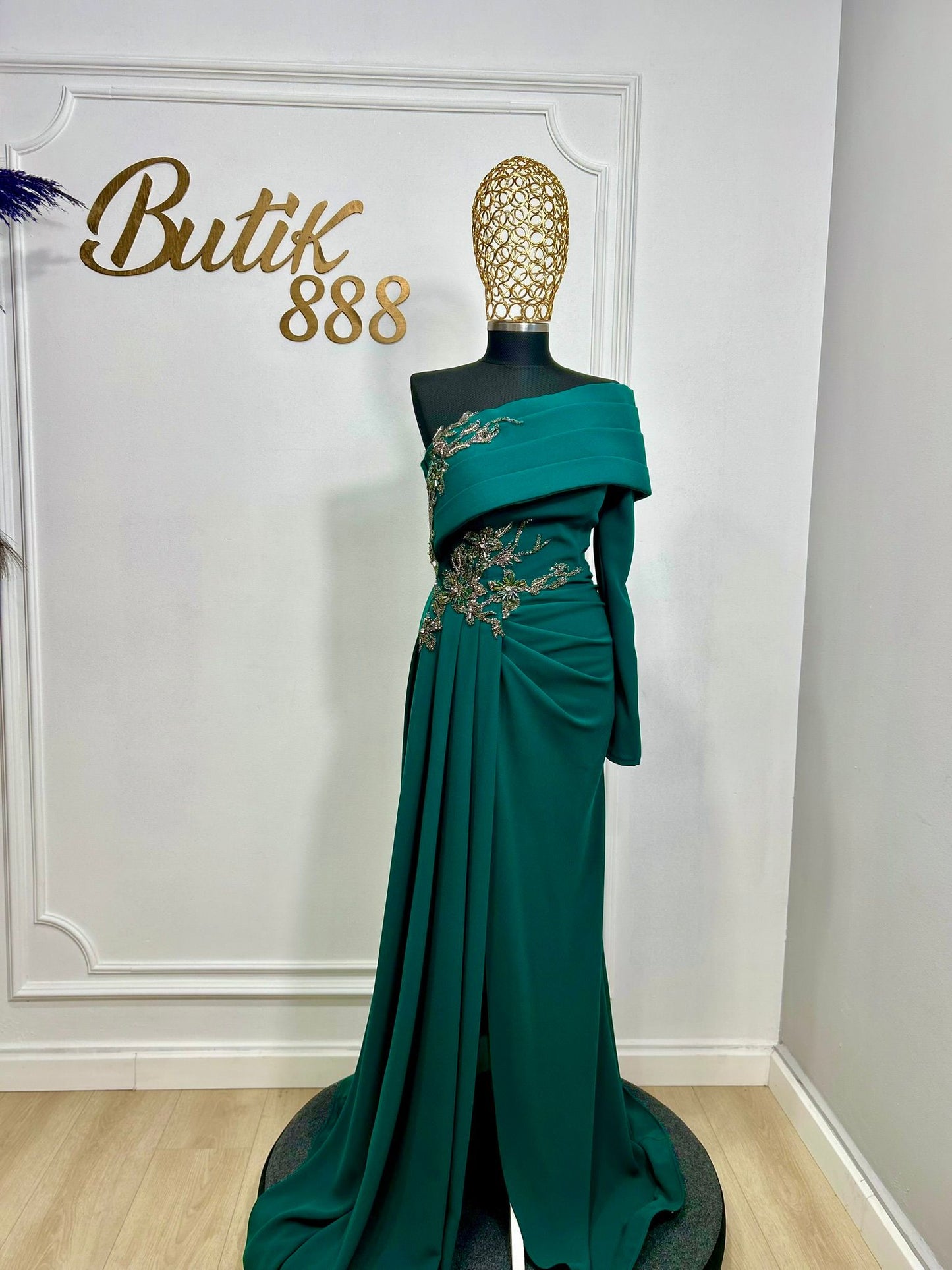 Rochie "Verdant Muse"