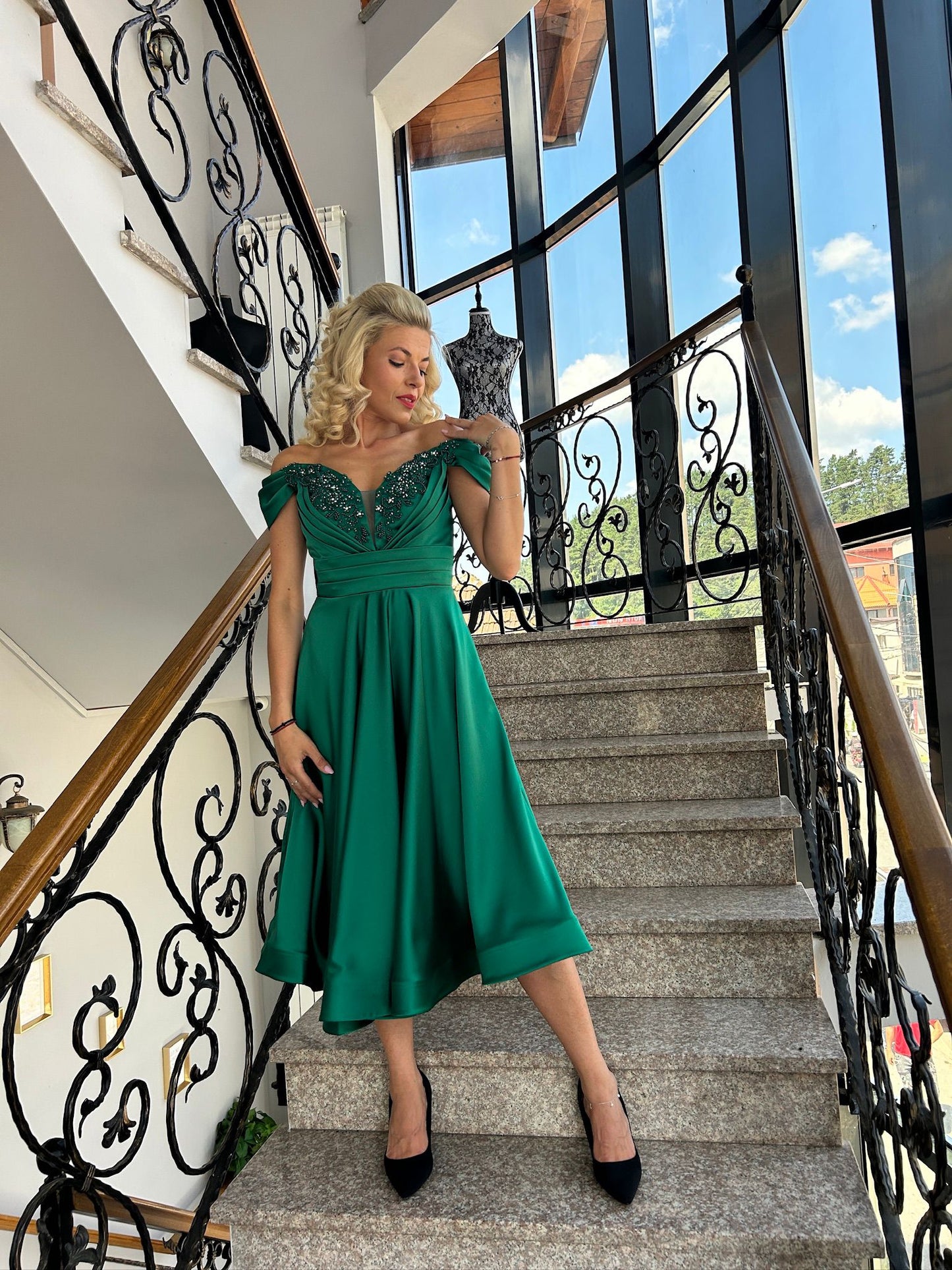 Rochie verde closh