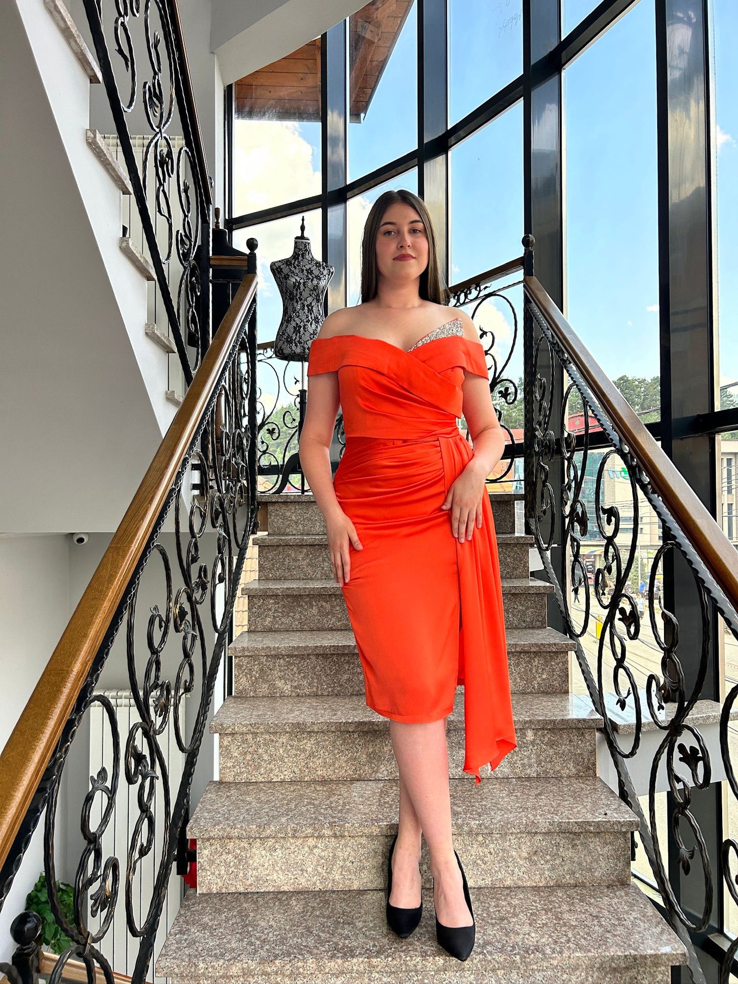 Rochie detaliu diamante