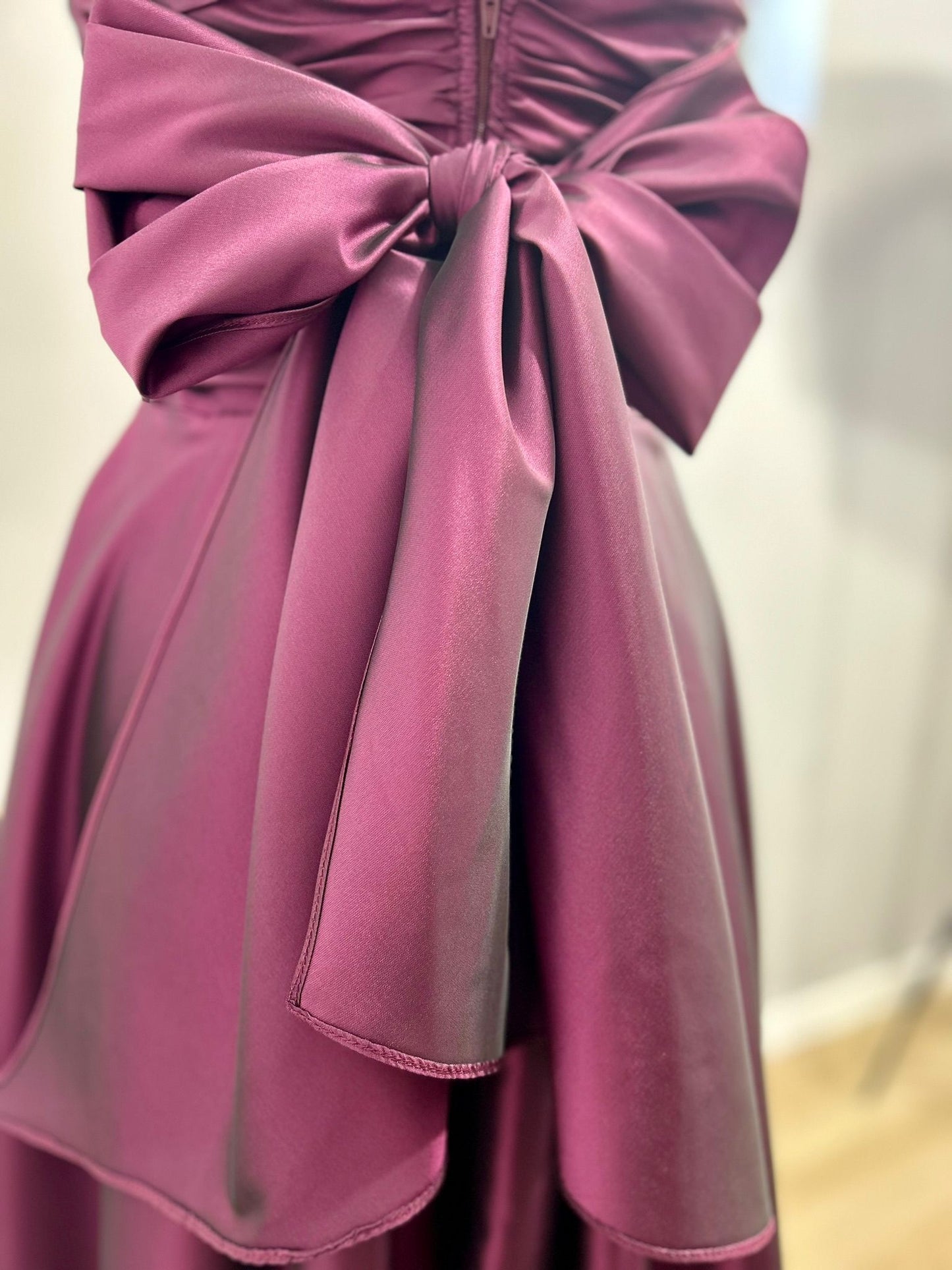 Rochie " Plum Elegance "