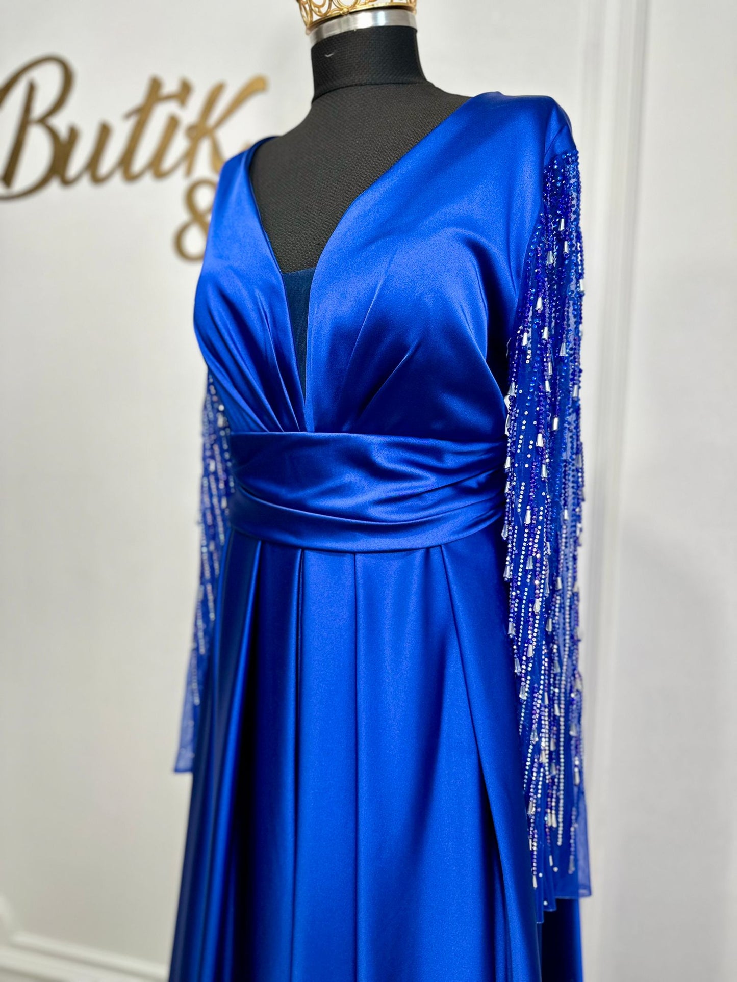 Rochie "Sapphire queen"