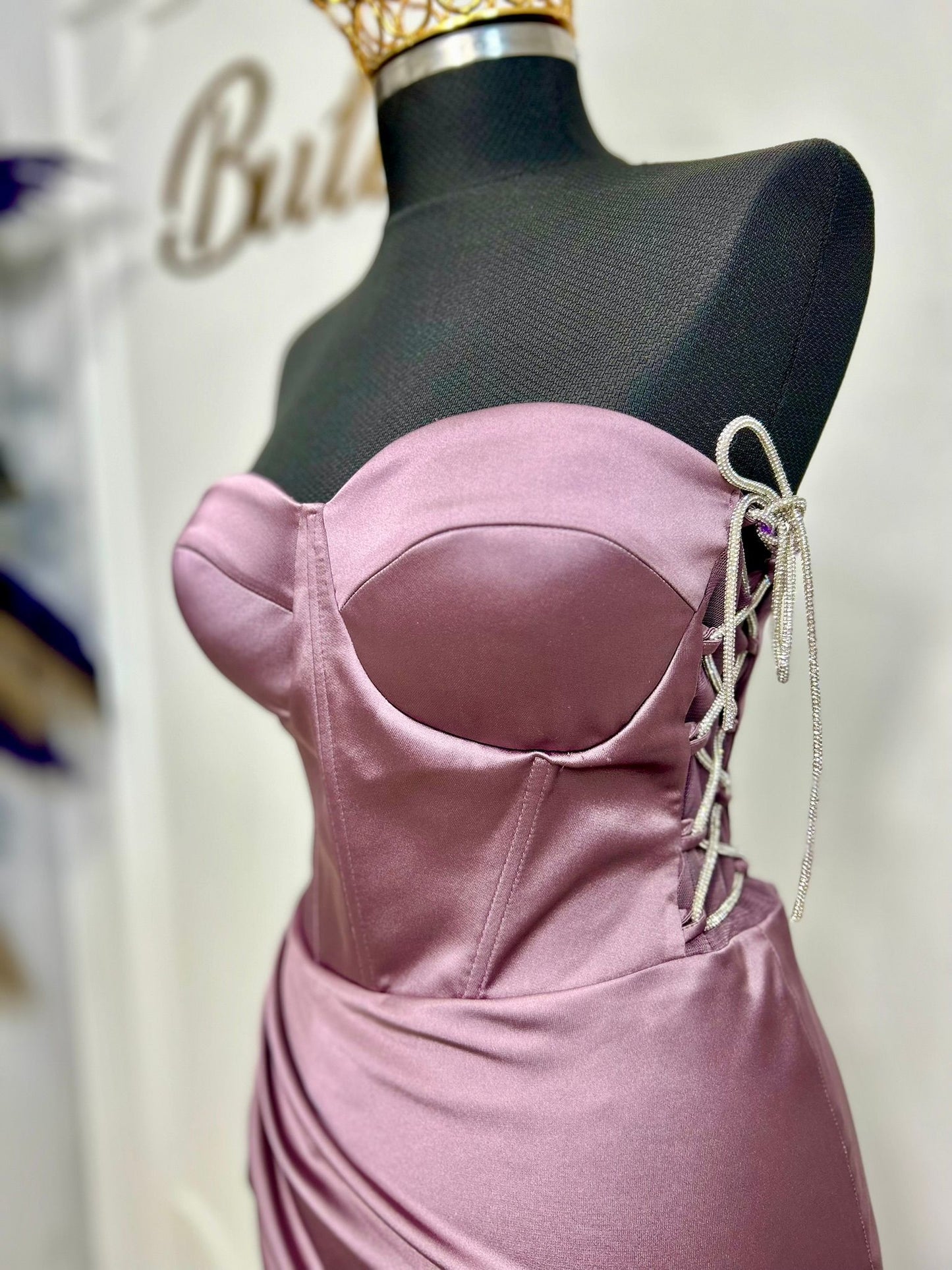 Rochie" Amethyst Muse"