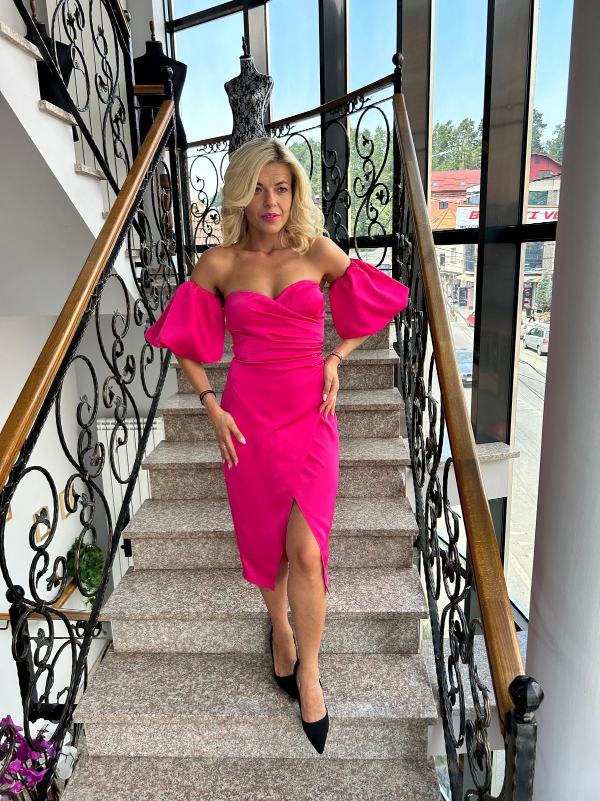 Rochie "Candy pink"