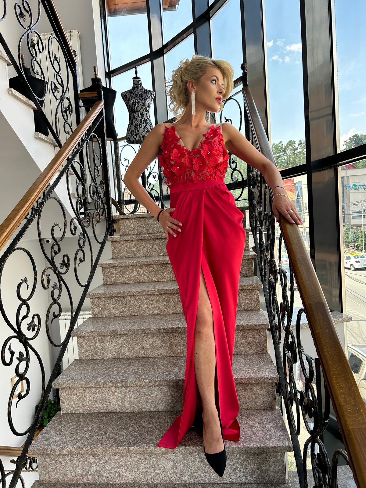 Rochie "Royal Red Temptation "