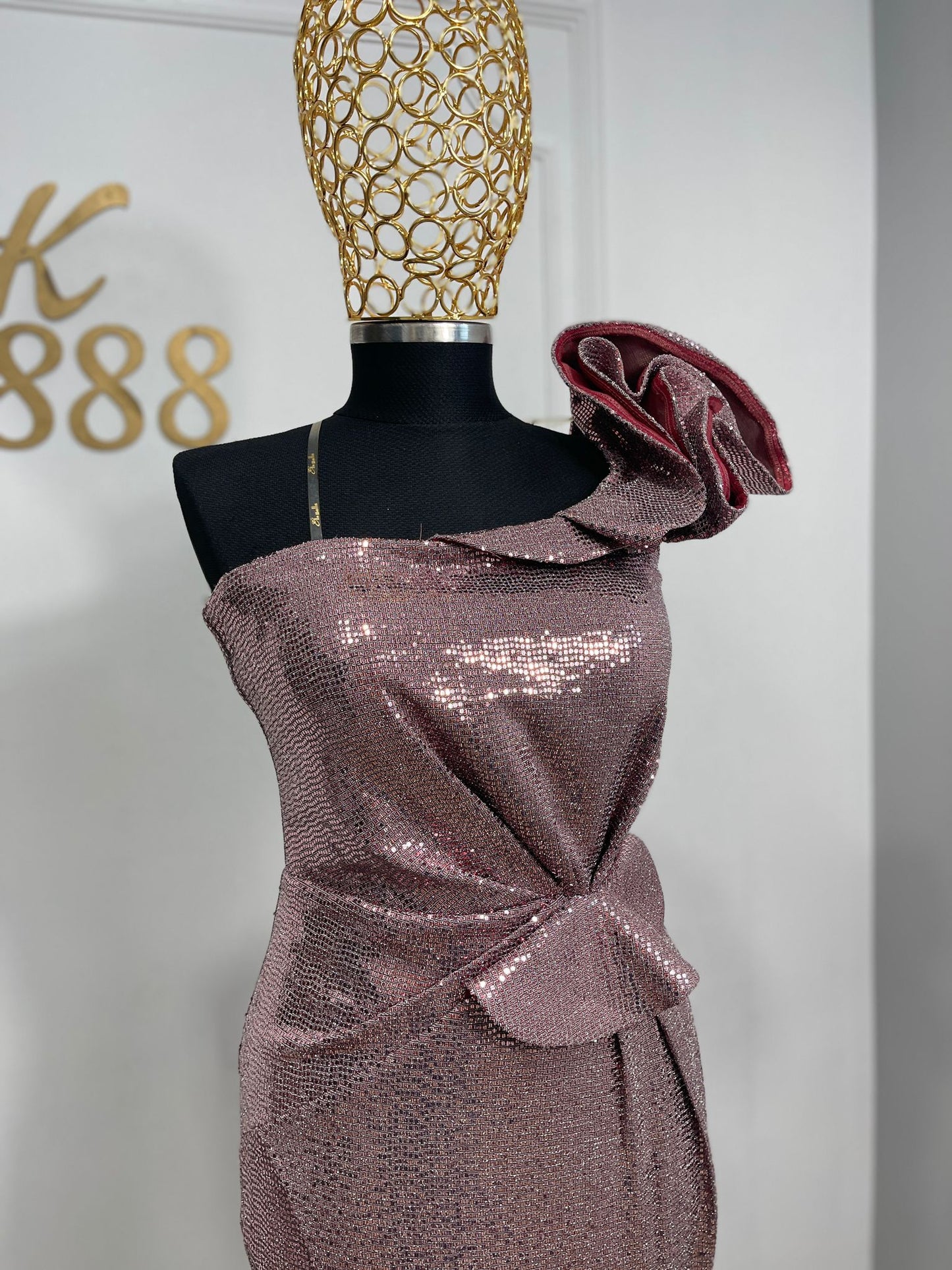 Rochie "Champagne Kiss "