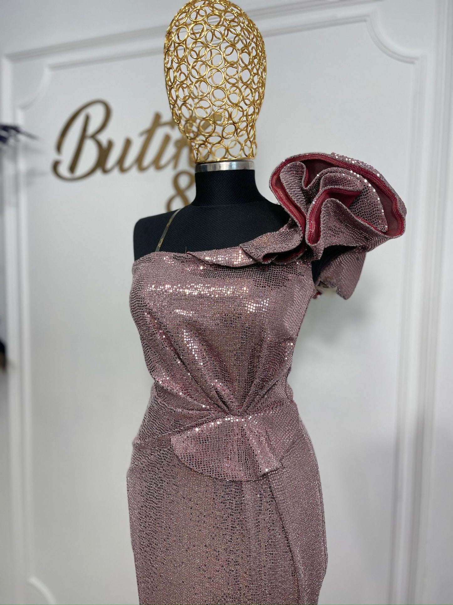 Rochie "Champagne Kiss "