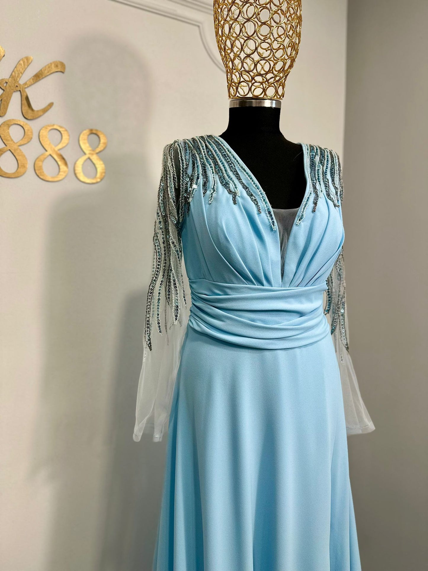 Rochie "Azure queen"