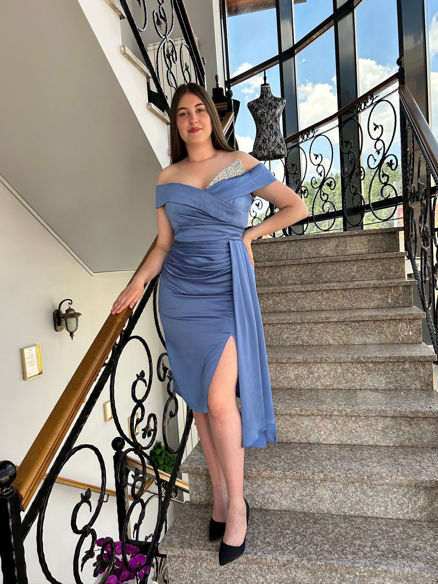 Rochie "Sky Breeze "