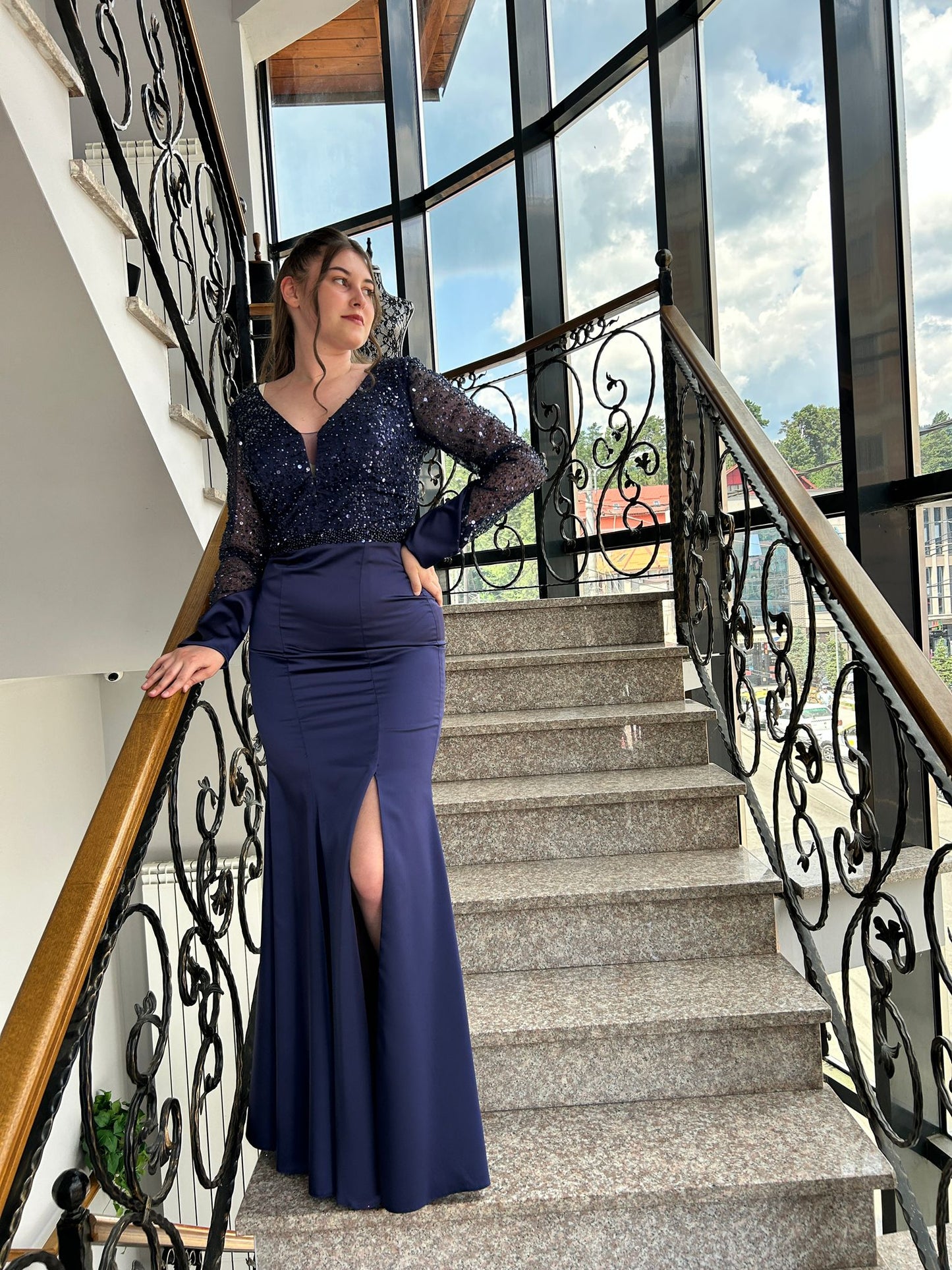 Rochie indigo