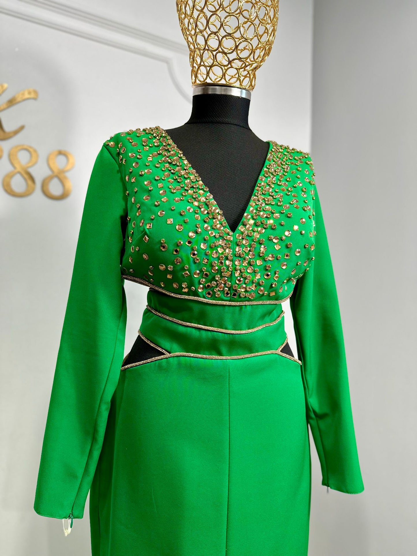 Rochie "Green grace"