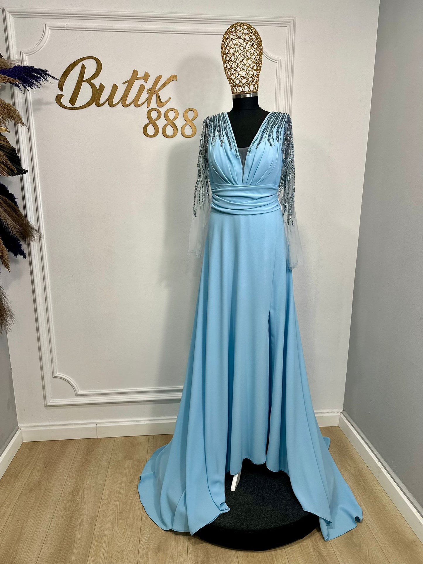 Rochie "Azure queen"