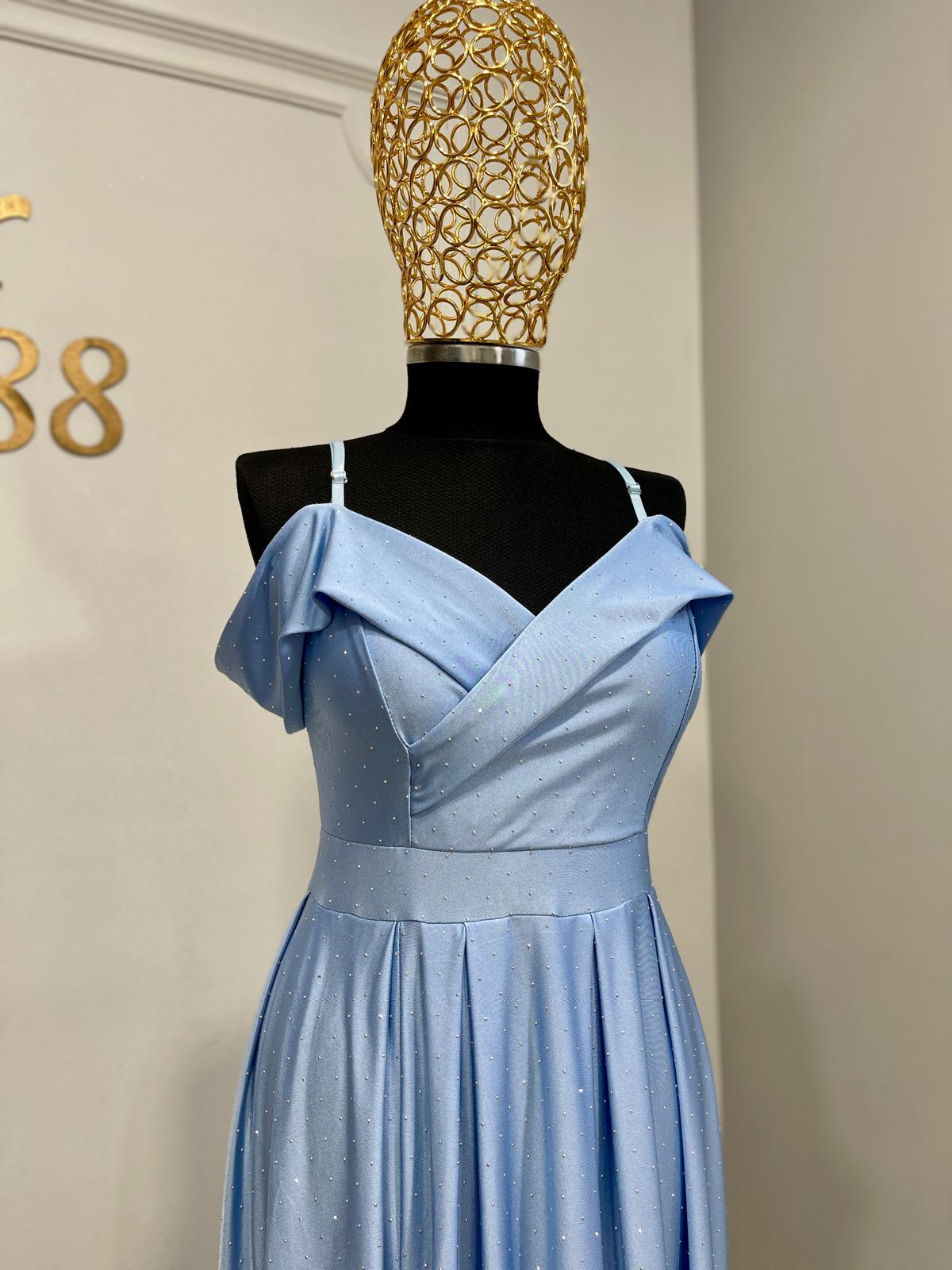 Rochie marime universala cu strasuri fine