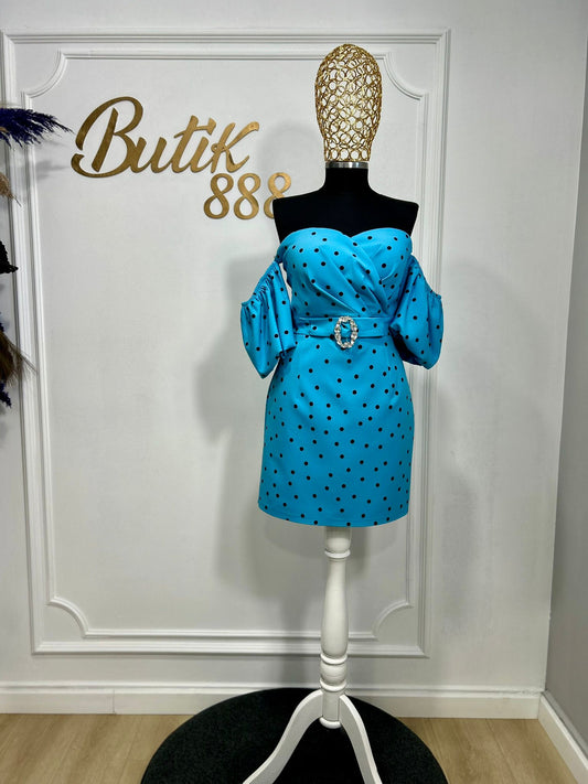 Rochie "Bluebery Dots"