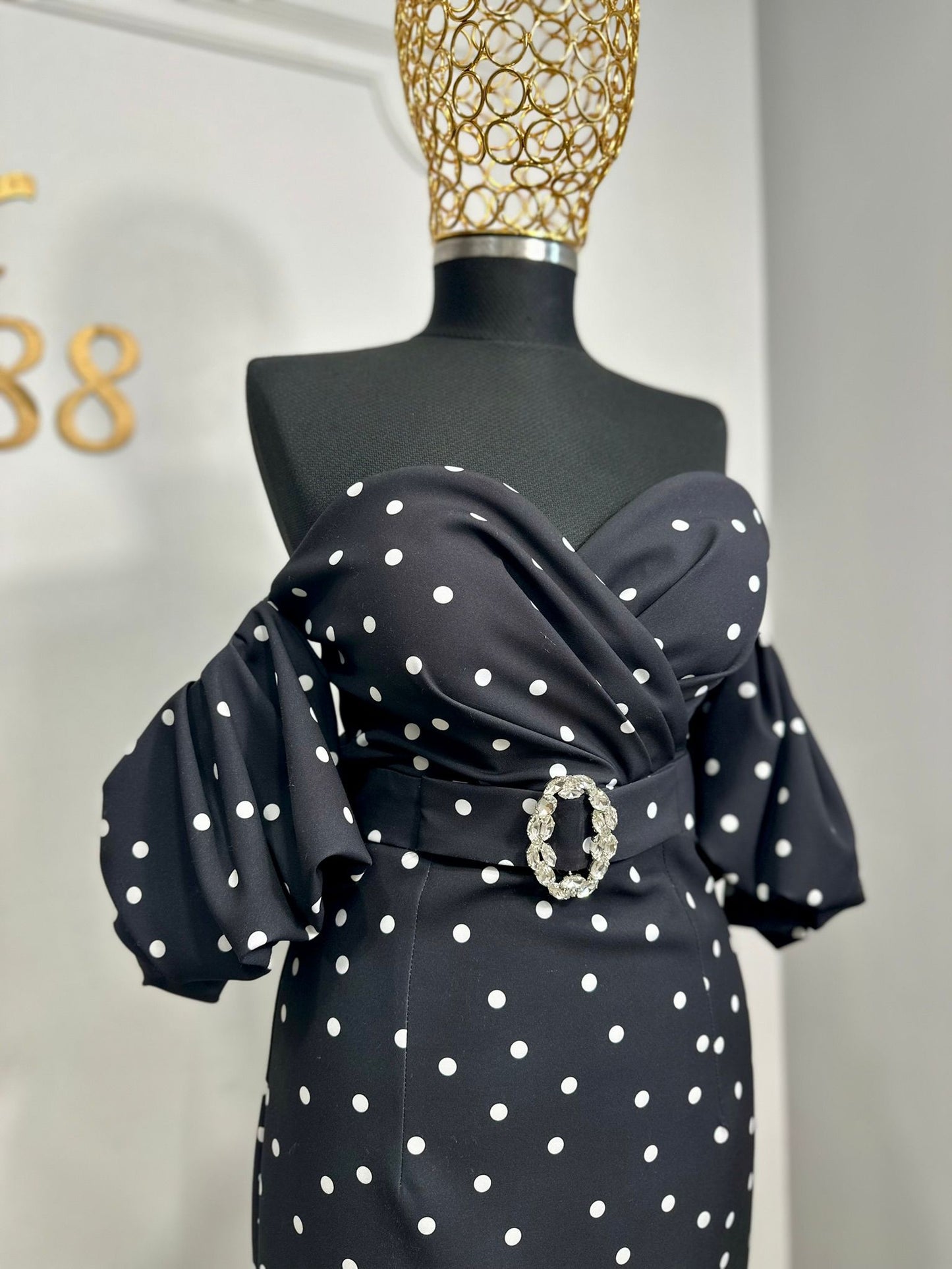 Rochie "Noir Elegance"