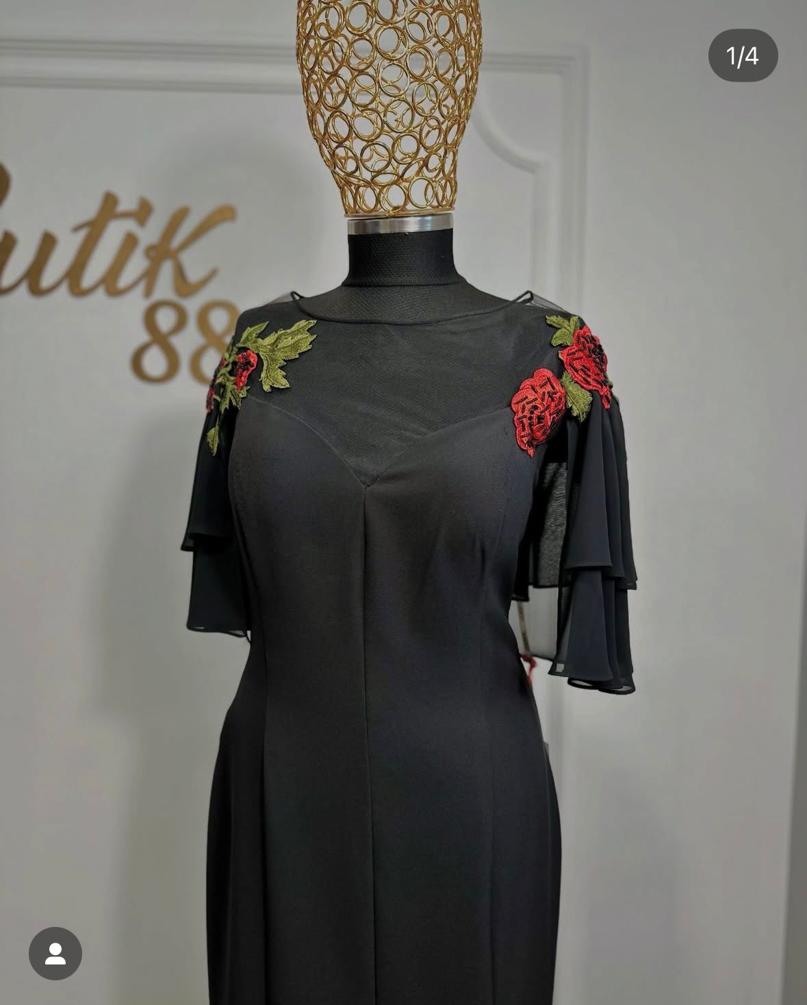 Rochie "Eclipse Rose"