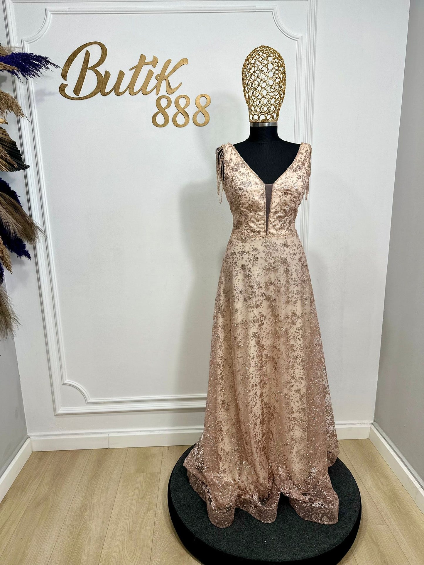 Rochie " Soft Champagne"