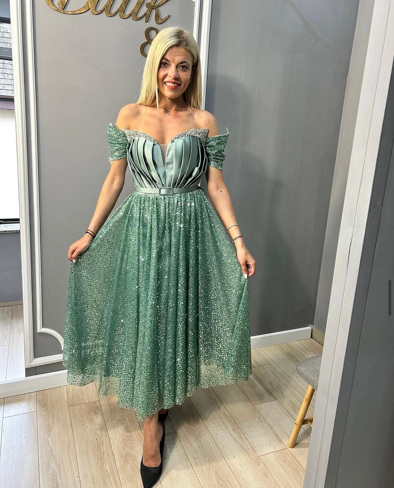 Rochie "Verdant Grace"