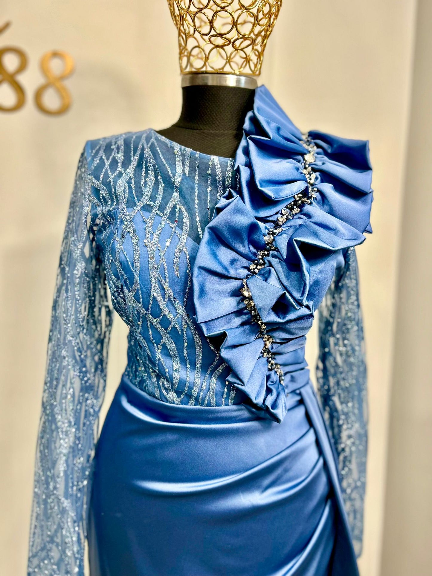 Rochie " Ocean Whisper"