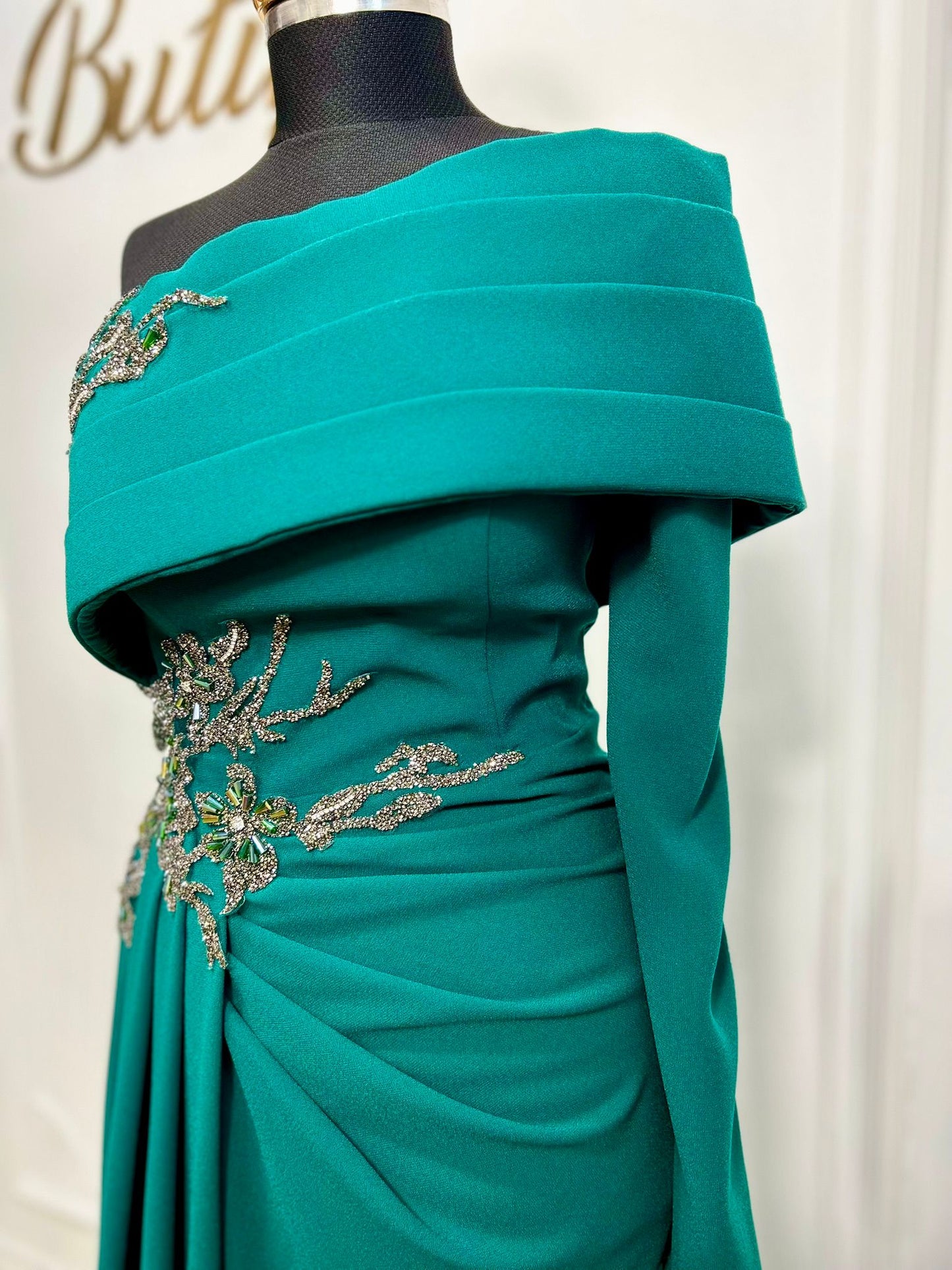 Rochie "Verdant Muse"