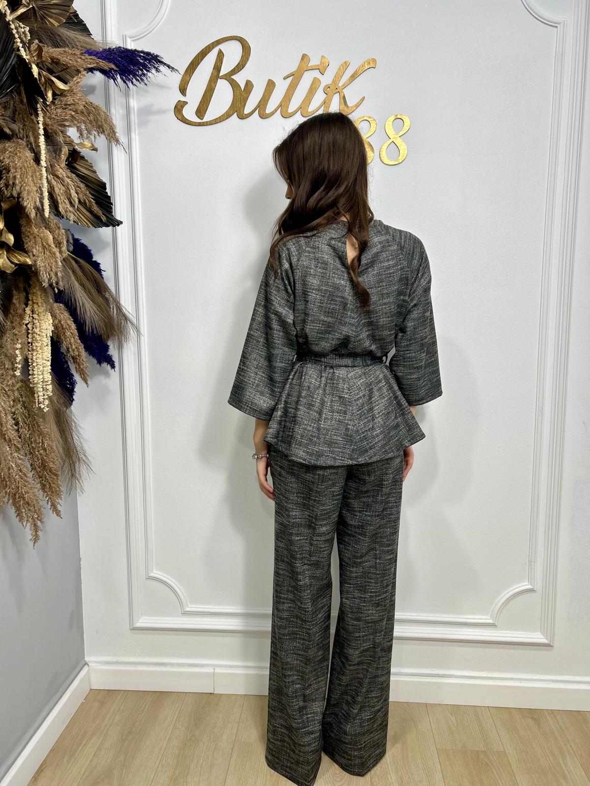 Pantalon gri elegant