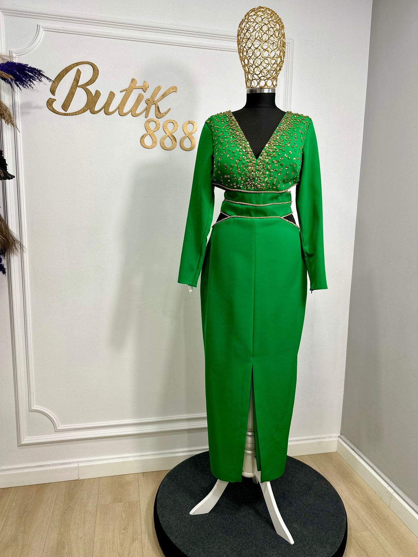 Rochie "Green grace"