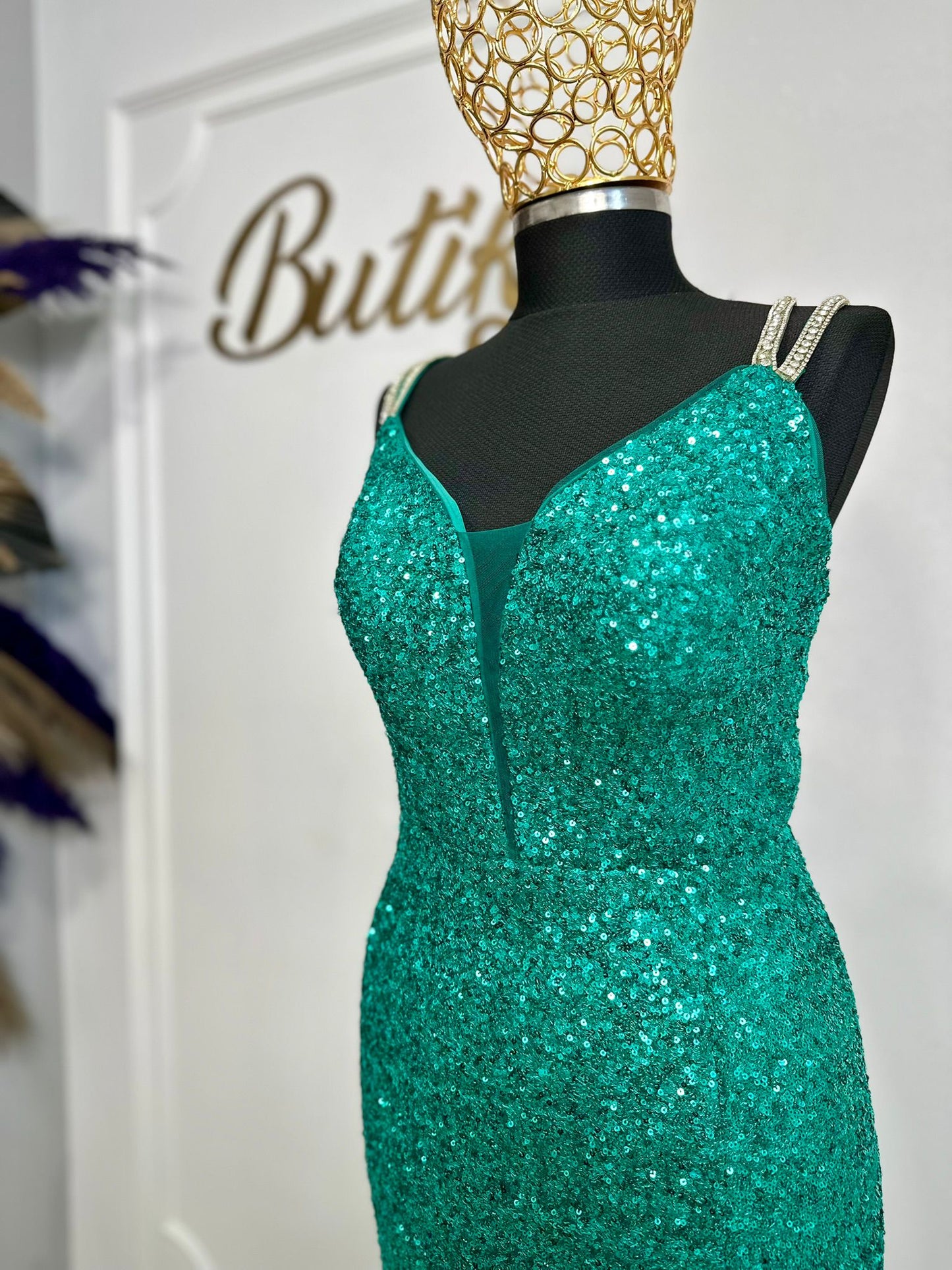 Rochie "Forest Green Dress"