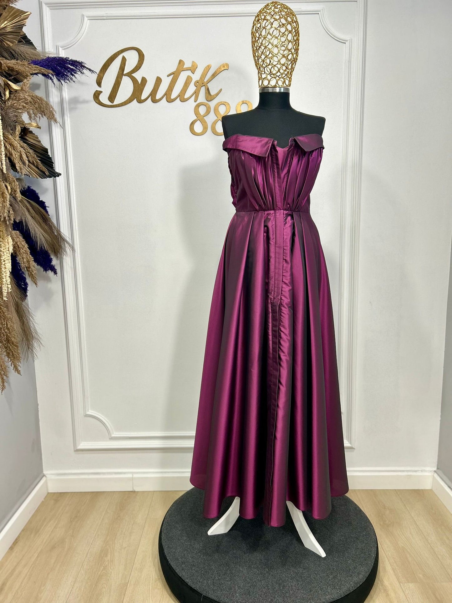 Rochie " Plum Elegance "