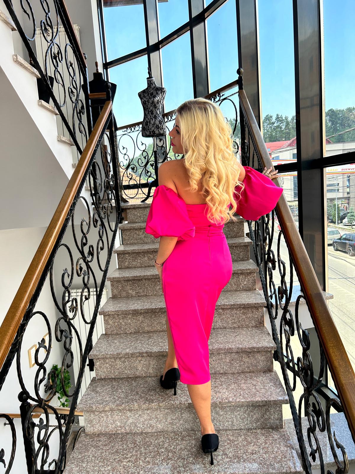 Rochie "Candy pink"