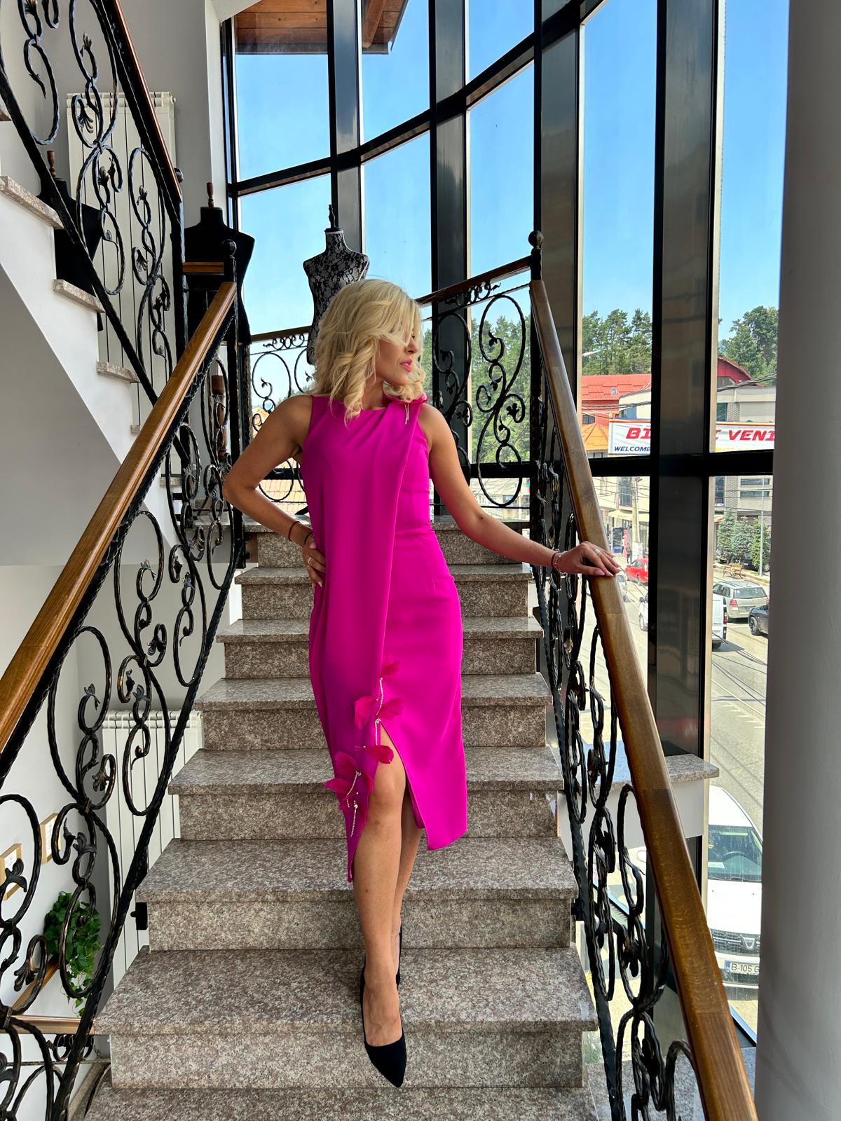 Rochie "Crystal flower"