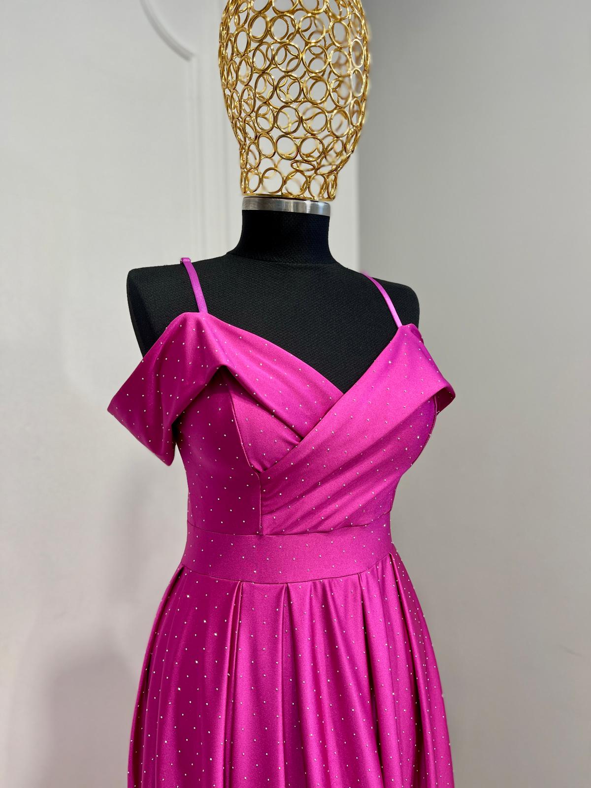 Rochie marime universala cu strasuri fine