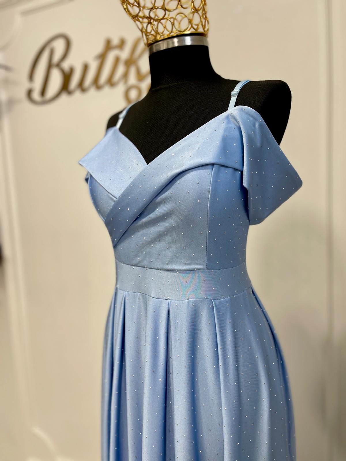 Rochie marime universala cu strasuri fine